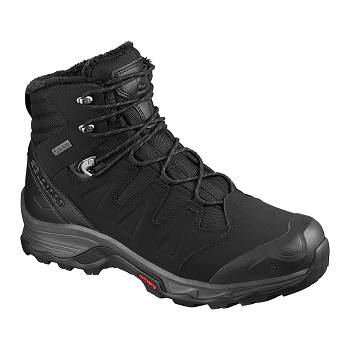 Salomon QUEST Zimné GTX - Cierne Zimne Topanky Panske, S0014SK